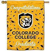 Colorado College Tigers College Graduation Gift Banner Flag