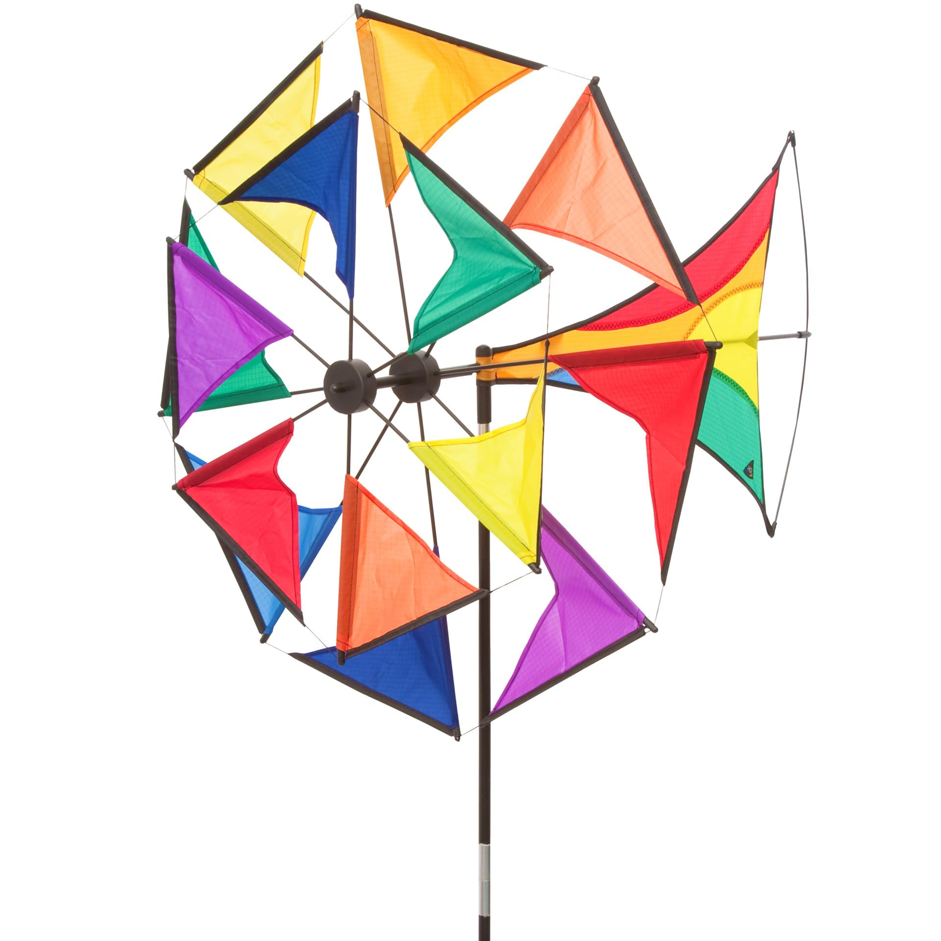 HQ Kites Windmill Illusion Rainbow Flag