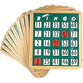 Tapp Collections Jumbo Bingo Shutter Cards 10-pk - Green
