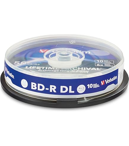 Verbatim 50GB 8x Blu-ray Disc (25-Pack Spindle) 97334 B&H Photo - View #3