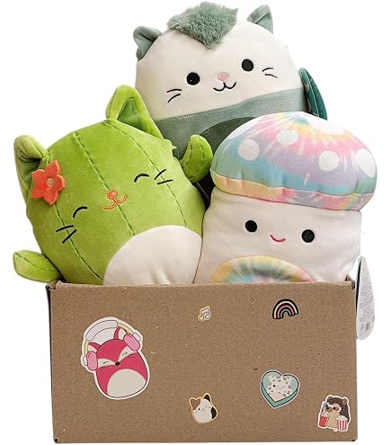 Squishmallow Kellytoy 2er-Set – Nedison & Arg Produktbild-Vorschau 1
