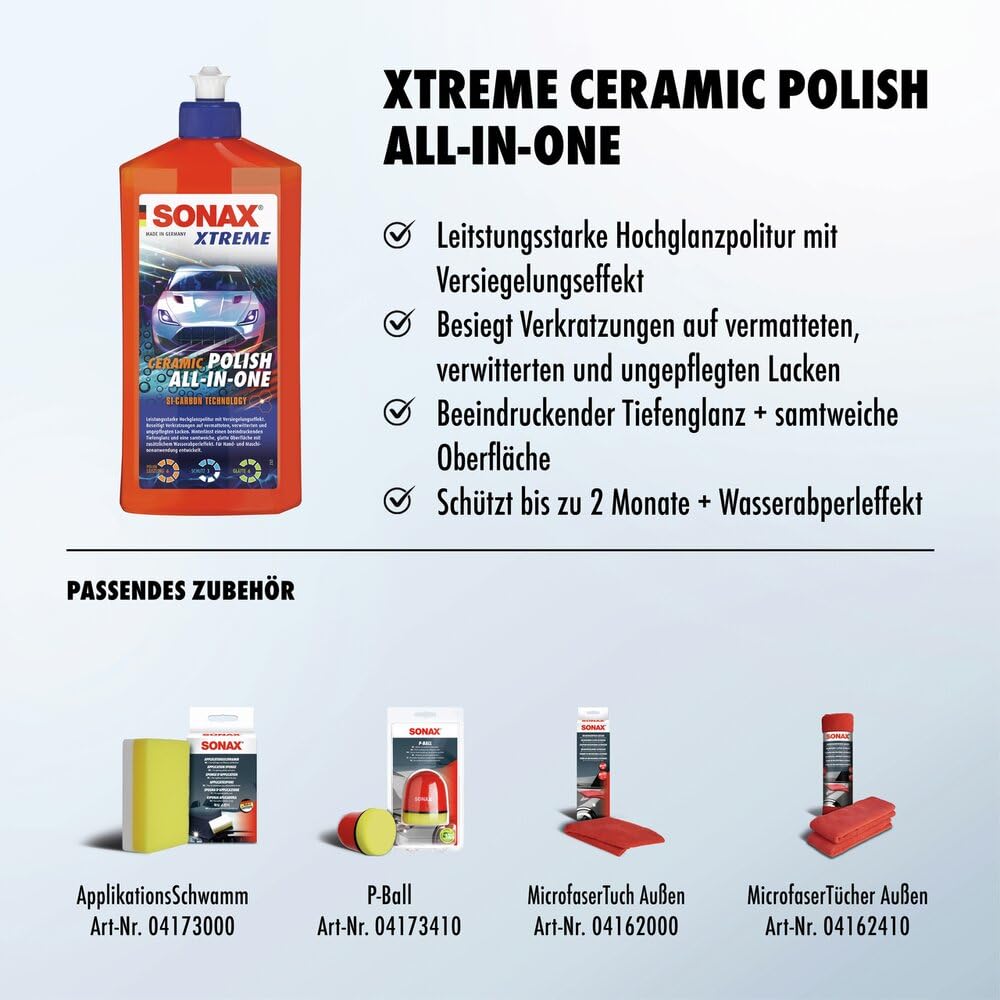 SONAX XTREME Ceramic Polish All-in-One (500 ml) 3