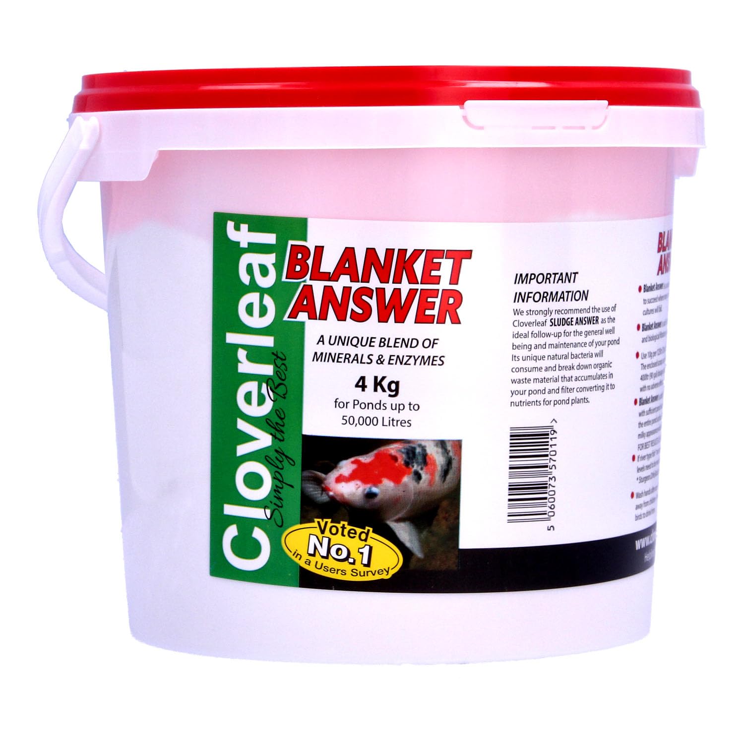 Cloverleaf Blanket Answer 4kilos