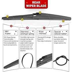RAINTOK Windshield Wiper Blades Replacement for