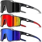 Polarized Sport Sunglasses Men Cycling Driving Fishing UV Protection Sun Glasses Lightweight Big Frame Mountain Bike Goggles