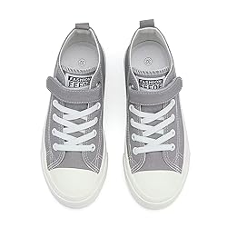 Fefoe Boys Shoes Girls Canvas Tennis Shoes Kids