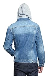 Victorious Men's Casual Layered Ripped Distressed