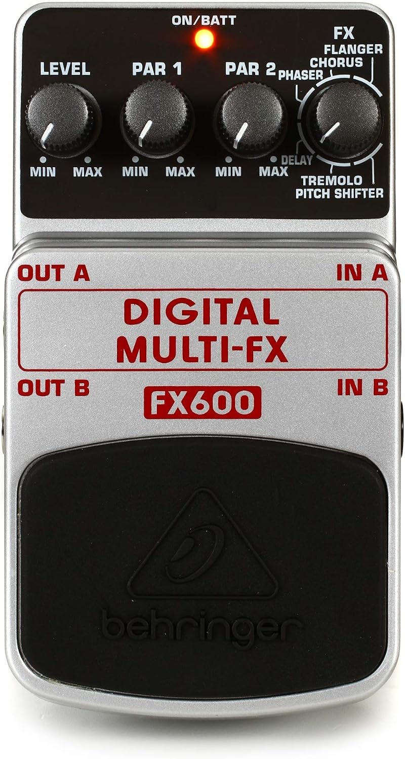 Behringer FX600 Digital Multi-Effects Pedal 24-Bit 40 kHz Studio-Grade