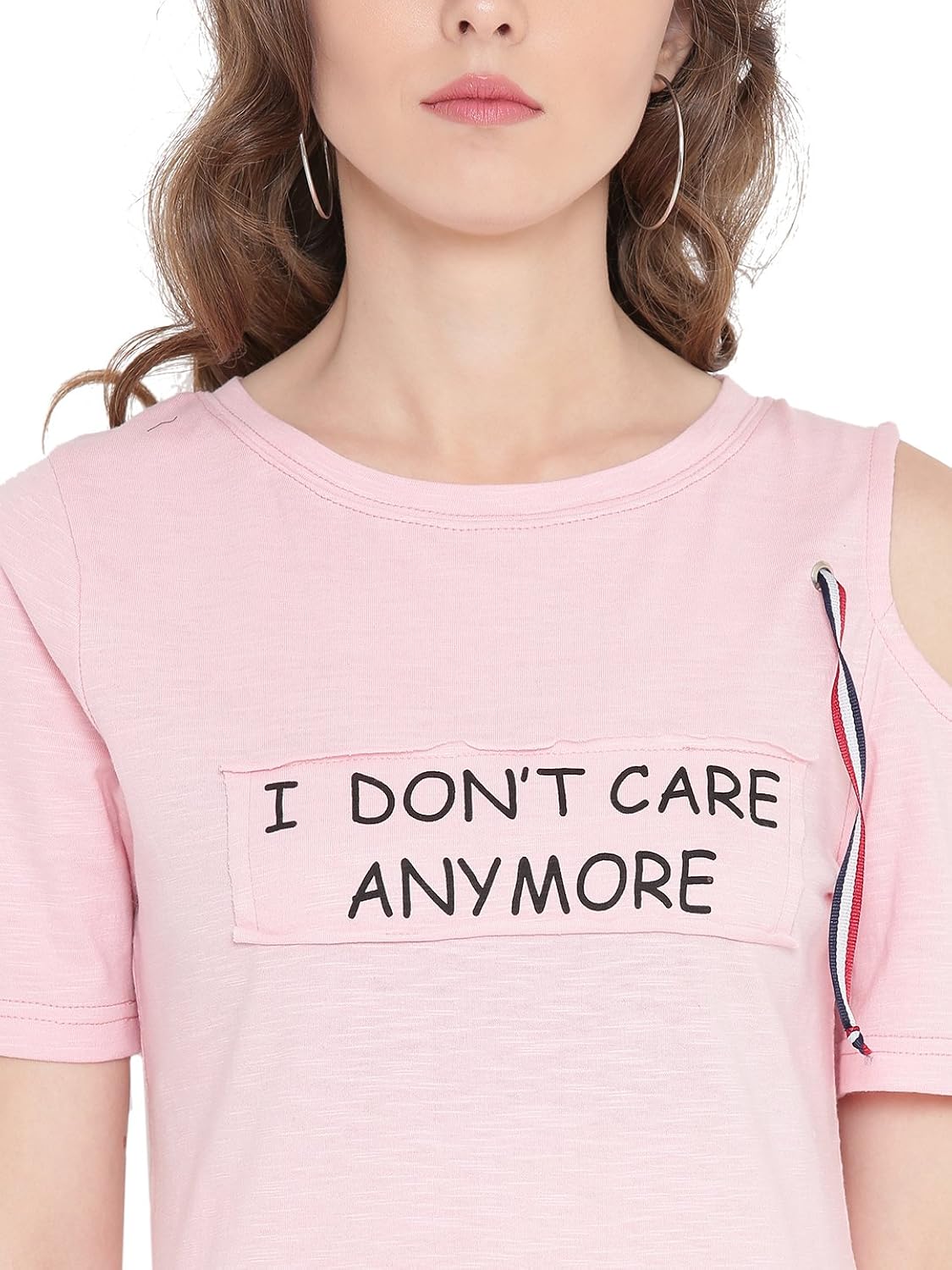 gritstones cut-out printed top gswpnttp1916