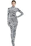 Full BodysuitInclude Zipper Helper Womens Costume Without Hood Spandex Zentai Unitard Body Suit