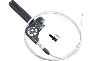 JXPANG Motorcycle Throttle Grip 7/8" 22mm CNC Aluminum Quick Twister with Throttle Cable for KLX CR CRF EXC XR CRF50 CRF230 50 110 125 230 250 Dirt Pit Bike Motocross Motorbike Quad ATV