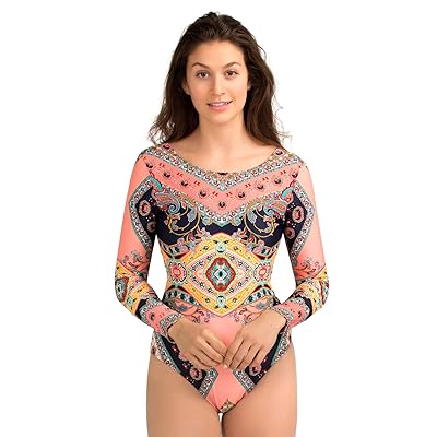 AXESEA Womens Long Sleeve Rash Guard UV UPF 50+ Sun Jamaica Ubuy