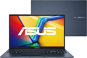 Notebook ASUS Vivobook 15, Intel Core i5, 16 GB, 512 GB SSD W11 Home, 15.6'' FHD, Quiet Blue -X1504VA-NJ1745W