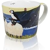 Thomas Joseph Tea Mug Coffee Sheep New Bone China Animal Print 11oz (No Puffin Mug)