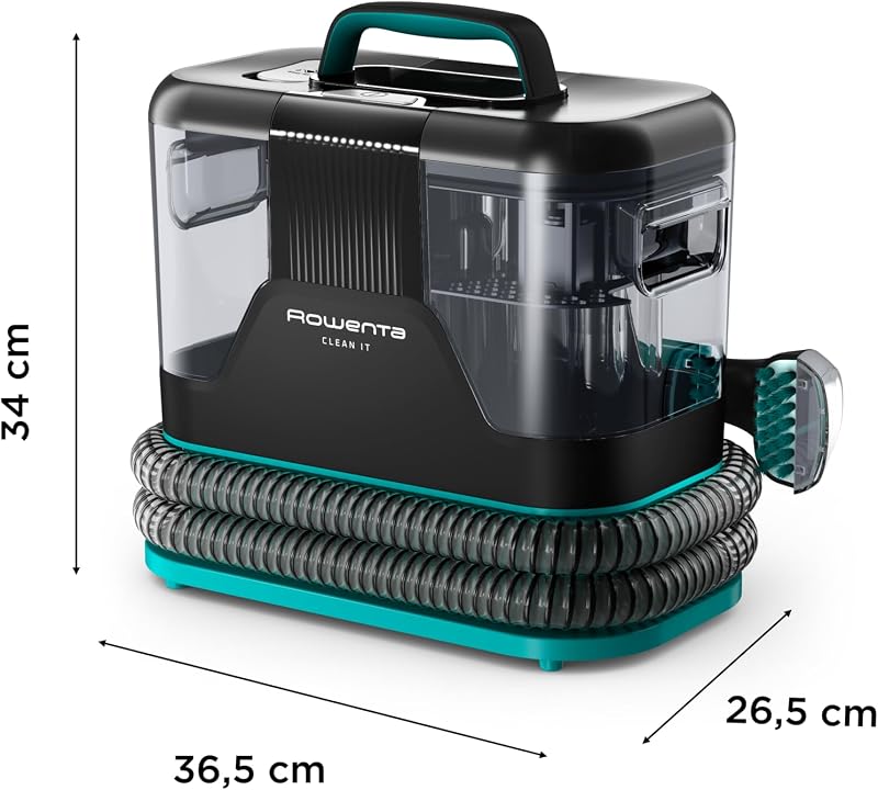 Clean It, Lavatappeti Portatile, Blu, IN5020