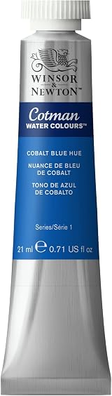 Winsor & Newton Cotman Water Colour Tube Cobalt Blue Hue 21ml