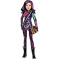 Mattel Descendants Mal Isle of The Lost Tenth Anniversary Fashion Doll with Removable Outfit, Accessory & Bendable Joints, In