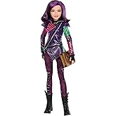 Mattel Descendants Mal Isle of The Lost Tenth Anniversary Fashion Doll with Removable Outfit, Accessory & Bendable Joints, Inspired by The Movies