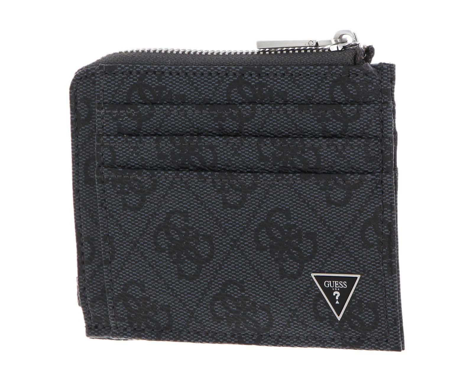 GUESS Men's Nipple Travel Accessory Wallet, Blah, 8,5x8,5x1