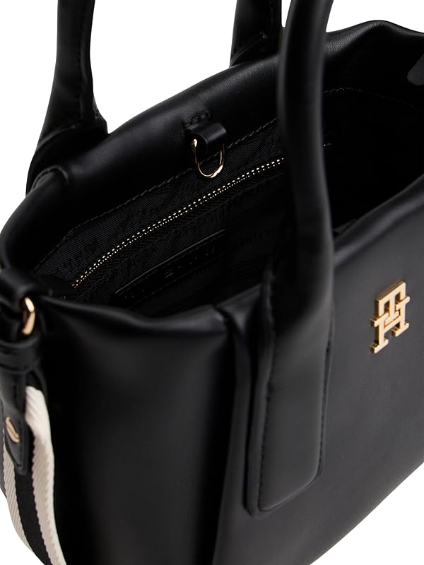 Damen Tote Bag Tasche Essential Mini mit abnehmbarem Schultergurt, Schwarz (Black), Einheitsgröße — Foto 6 von 6