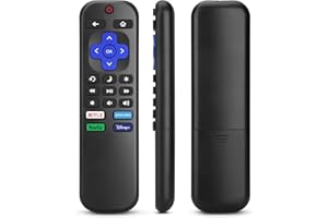 LOUTOC Replacement for Roku-TV-Remote-Control Compatible for TCL Roku/Hisense Roku/Onn Roku Smart TVs(Not for Stick and Box)