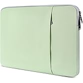 Laptop Sleeve Case 17 inch, Padded Shockproof Travel Carrying Bag for HP 17.3 inch Laptop, Pavilion 17, Envy 17 17t, Lenovo ideapad 17, Dell Inspiron 17 Water-Resistant Computer Cover -Green