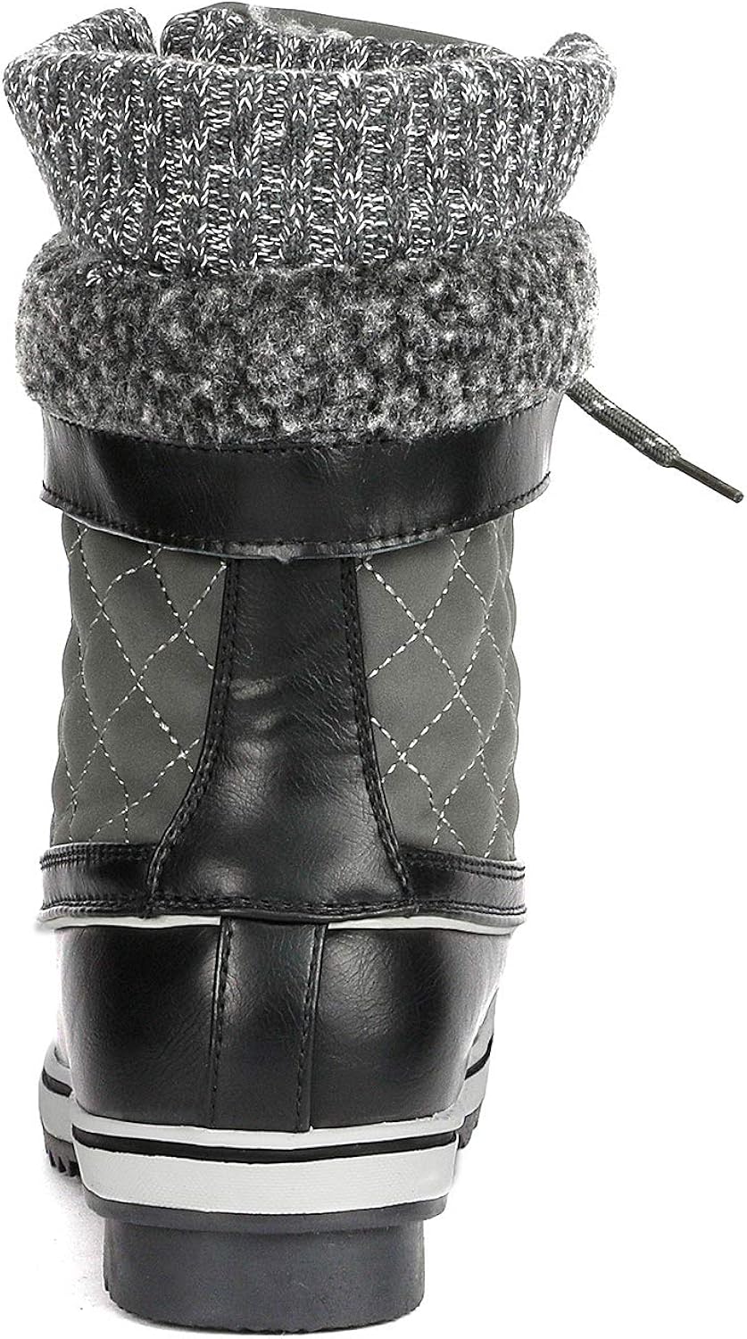  | DREAM PAIRS Women's Mid Calf Winter Snow Boots | Snow Boots
