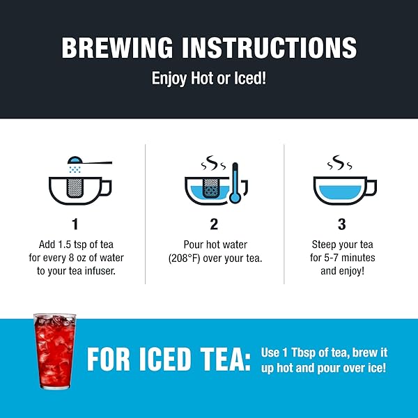 TIESTA TEA – CRANBERRY HIBISCUS ROOIBOS TEA, FIREBERRY, LOOSE LEAF, HERBAL BLEND WITH HIBISCUS, CRANBERRY, CURRANTS, ROOIBOS, ENJOY HOT OR ICED, 200 CUPS IN RESEALABLE POUCH, 16 OUNCE