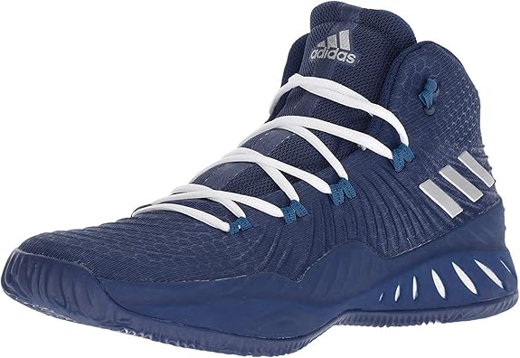 Amazon.com | adidas Crazy Explosive 2017 Shoe - Men's Basketball 4.5 Collegiate Navy/Silver 