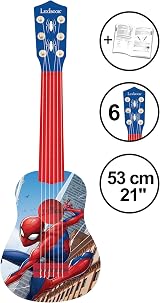 Lexibook Spider-Man First Guitar for Children 21 in 6 Nylon Strings view 2