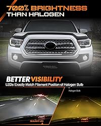 SEALIGHT 9006/HB4 Fog Light Bulbs or DRL, 10000LM