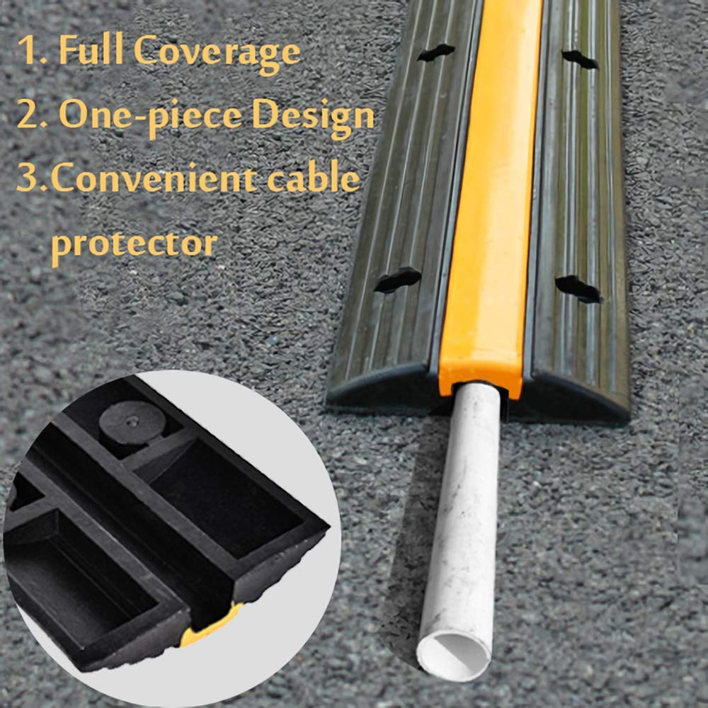 Floor Cord Protector 6 5 Feet Heavy Duty Cable Protector 4