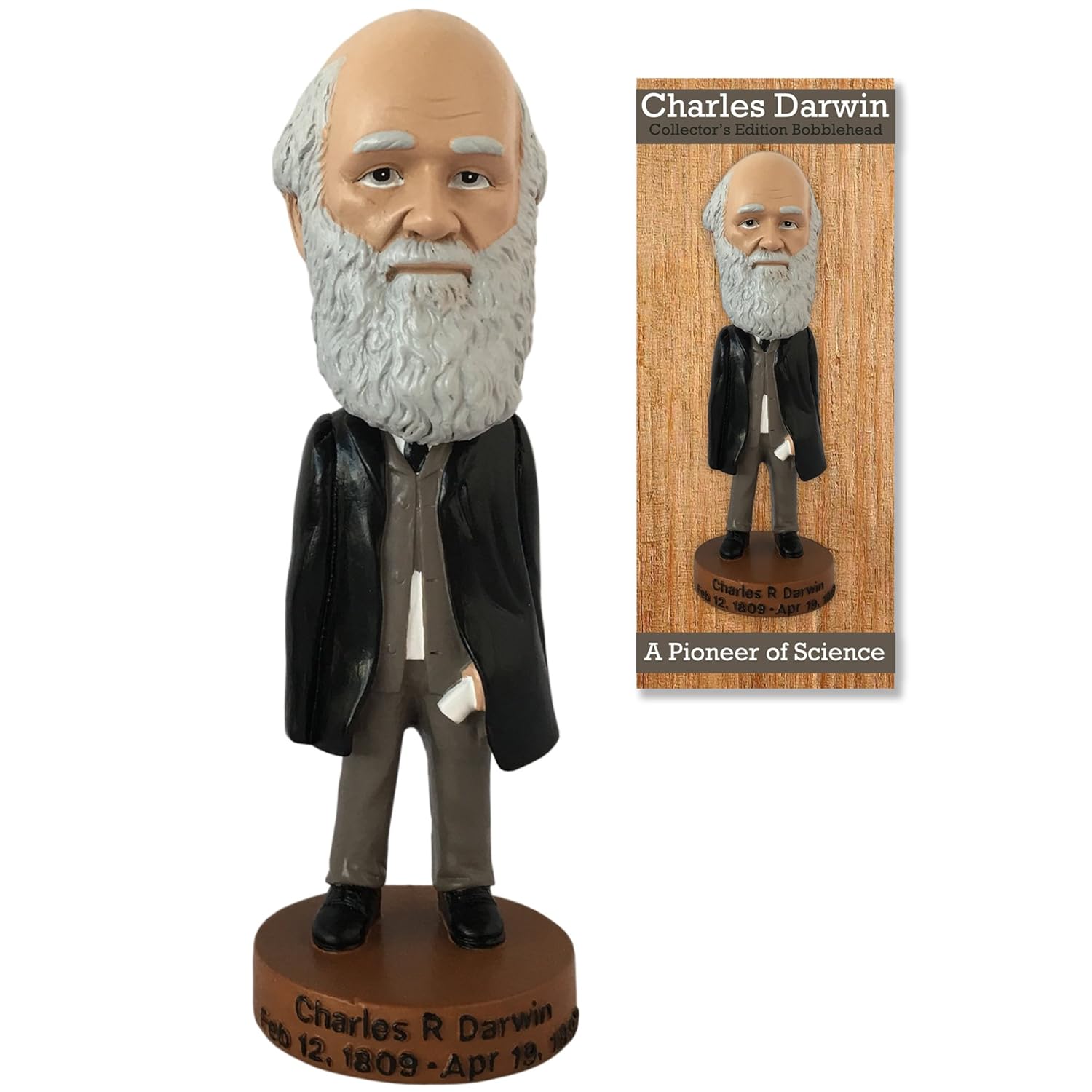 Charles Darwin Bobble head Toys & Games