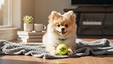 The Dog's Balls Small Yellow 6-Pack Dog Tennis Balls Non-Abrasive Felt view 4