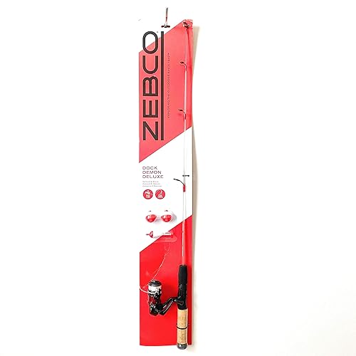 Zebco Dock Demon Deluxe Spinning Combo in Oman Whizz Rod Reel
