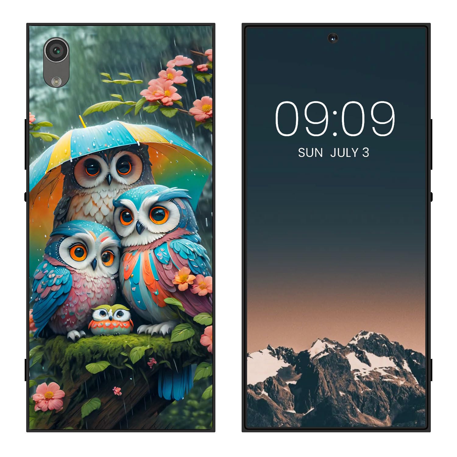 WUACYEAMING for Sony Xperia XA1 Cute Case,Soft