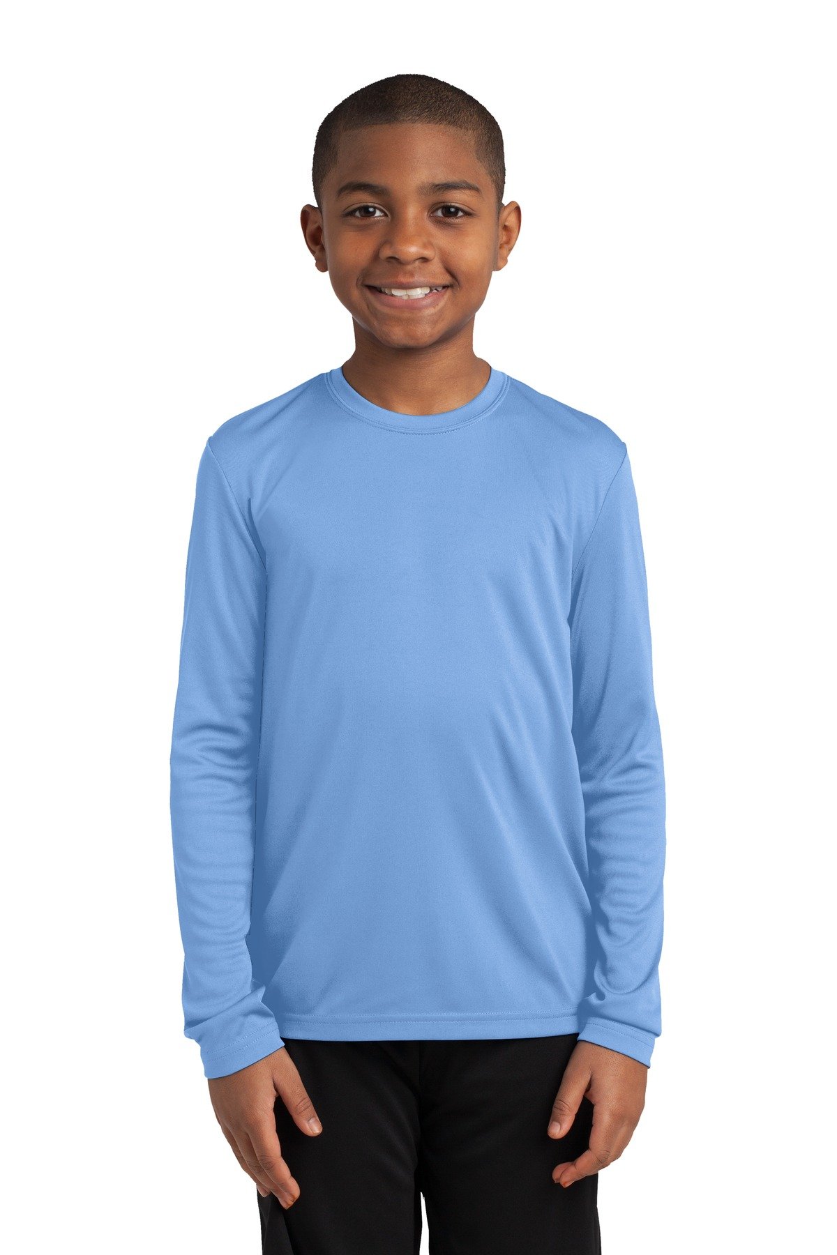 SPORT-TEK Boys' Long Sleeve PosiCharge Competitor