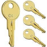 B04 Keys for Tool Chest and Cabinet Locks Fits Hus-ky Tool Box Home De-pot Hud-son De-walt Toolboxes 4 Pack