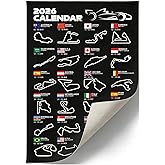 Doforyou F1 Poster Wall Art Picture for Youth Room Office Formula 1 Decoration Merchandise Racing Gift (60x40cm)