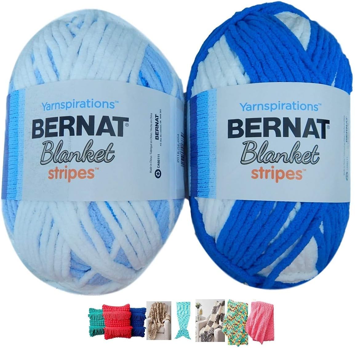 Big Ball Blanket Yarn 2Pack Bundle by Bernat Plus 6