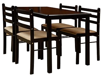 Nitraa Augusta Four Seater Dining Table (Brown)