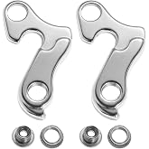 BlueStars 2 Packs Bicycle Bike Derailleur Hanger | Derailleur Bracket Tail Hook Frame Gear Tail Hook Aluminium Alloy Mountain Rear - for Cyclocross, Mountain, Road Racing Bike