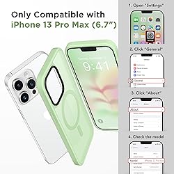 GONEZ Magnetic for iPhone 13 Pro Max
