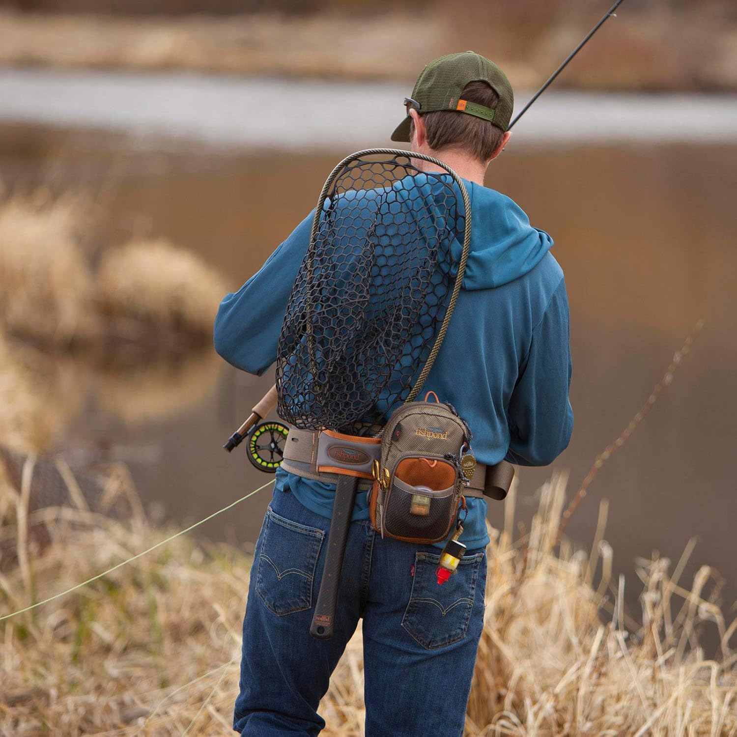 FishPond West Bank Wading Belt: Clothing