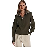 Varley Womens Maura Half Zip Rib Knit