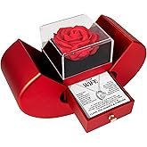 Birthday Gifts for Wife from Husband | Soulmate Necklace with Heartfelt Message Card & Box | Anniversary, Birthday, Christmas or Valentine’s Day Gift for Girlfriend, Fiancée