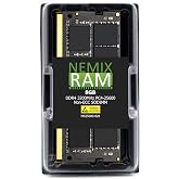 NEMIX RAM 8GB (1X8GB) DDR4 3200MHz, 2933MHz or 2666MHz 260-PIN 1.2V Non-ECC Unbuffered SODIMM Laptop PC Memory