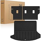 3W Seat Back Mats & Cargo Liner for 2025 2026 Chevrolet Chevy Equinox/GMC Terrain (Not for Equinox EV), All Weather TPE Custom Fit Floor Mats, Car Mats Full Set for Equinox/Terrain