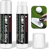 Halloscume 2 Pieces Golf Anti Slice Stick Anti Hook Compound | Anti Slick Stick for Clubs, Golf Driver, Golf Accessories for Boosts Distance, Increases Accuracy