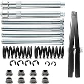 Ledaut Door Hinge Roller Pin and Bushing Repair Kits + Door Spring Tool Compatible with Chevrolet C1500 C2500 C3500 K1500 K2500 K3500 GMC Suburban Tahoe